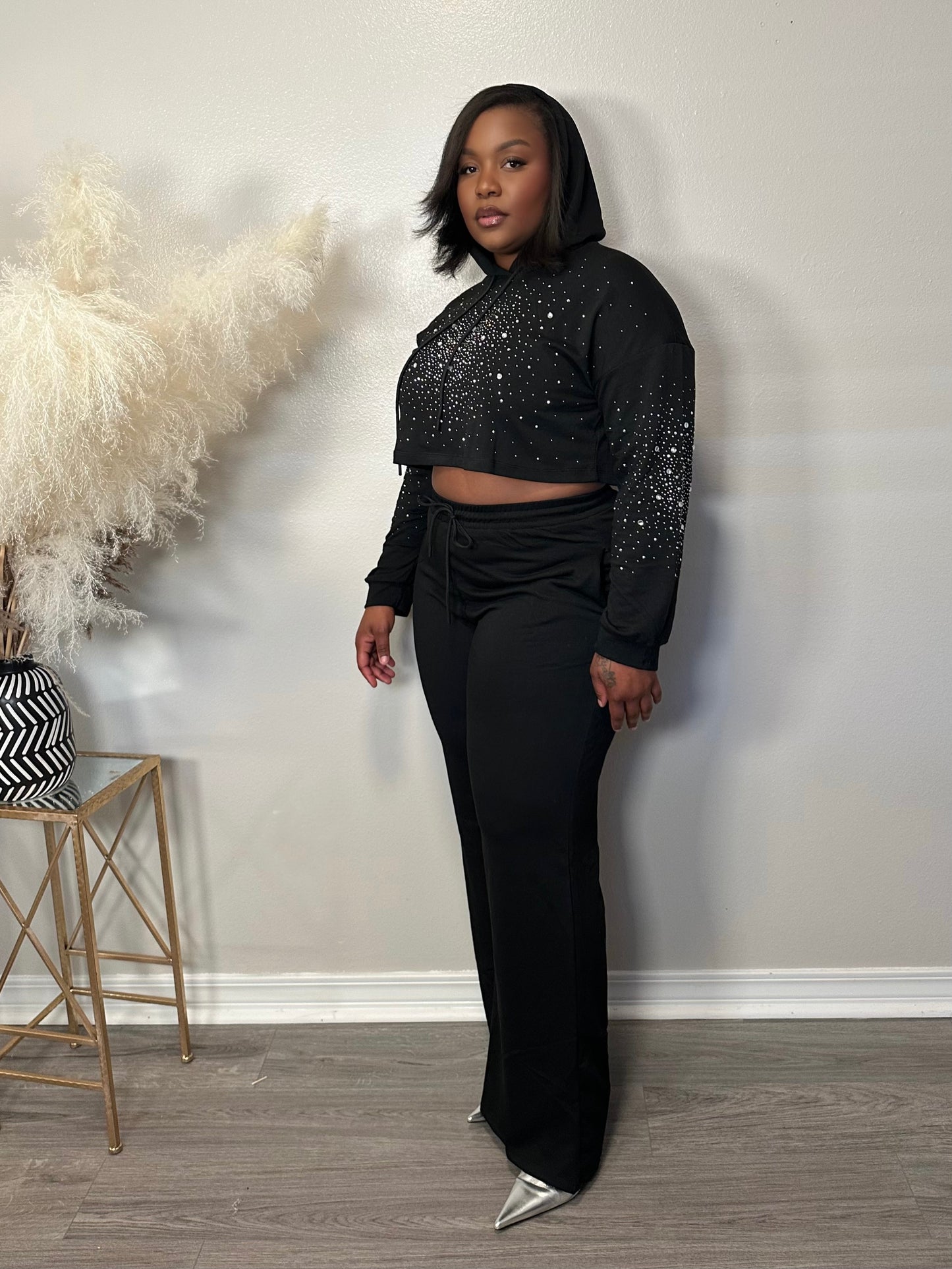 Diamonds Dancing Hoodie Set