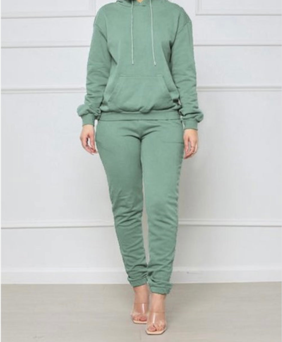 Mint Jogger Set